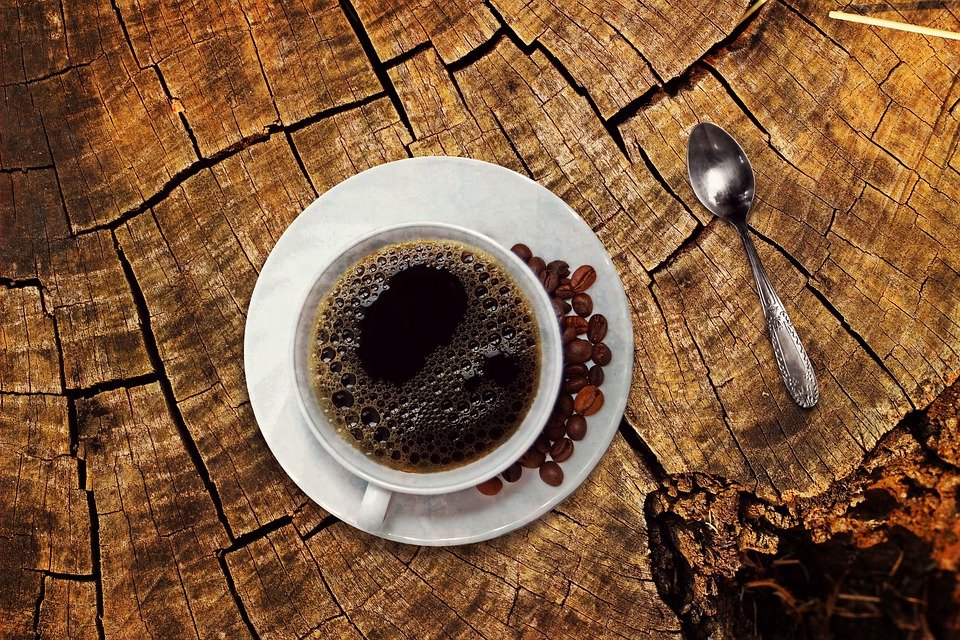 black coffee